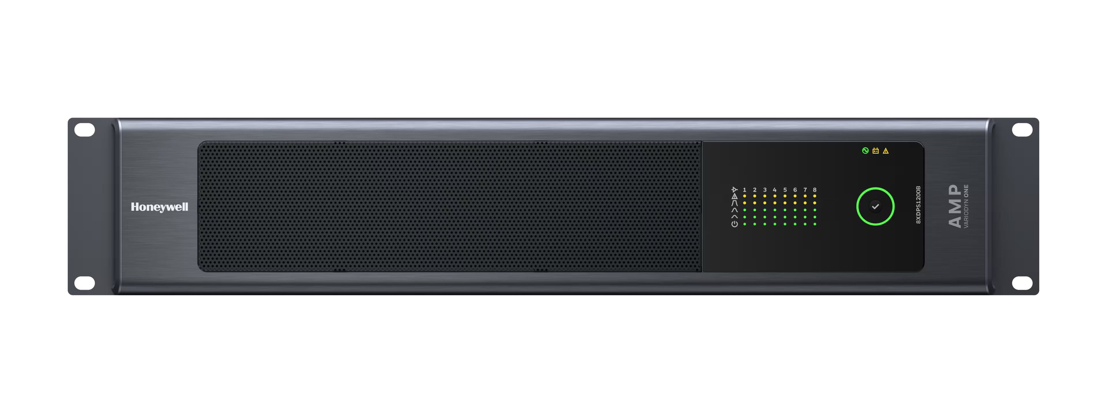 8 Ch 1200W Class D Amp w/Power Sharing w/Battery Charger