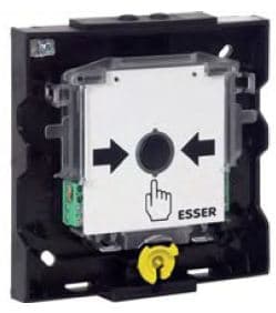 Large Red Plastic Enclosure Honeywell 704900 with Glass Insert — Fire Alarm Systems