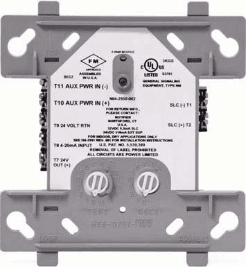 Notifier FMM-4-20 — 4–20 mA Input Module — Yangın Alarm Sistemleri