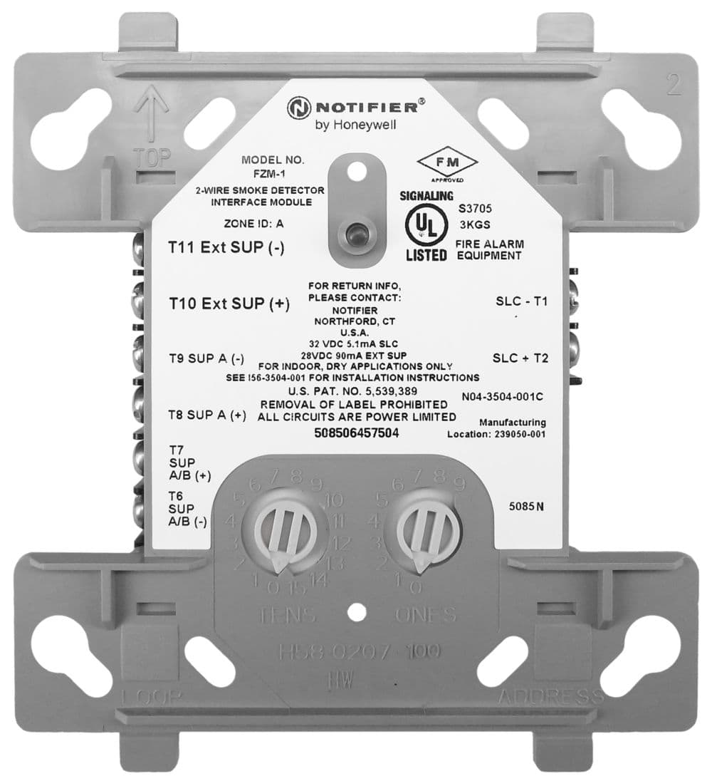 Notifier FZM-1 — Two-Wire Detector Zone Module — Yangın Alarm Sistemleri