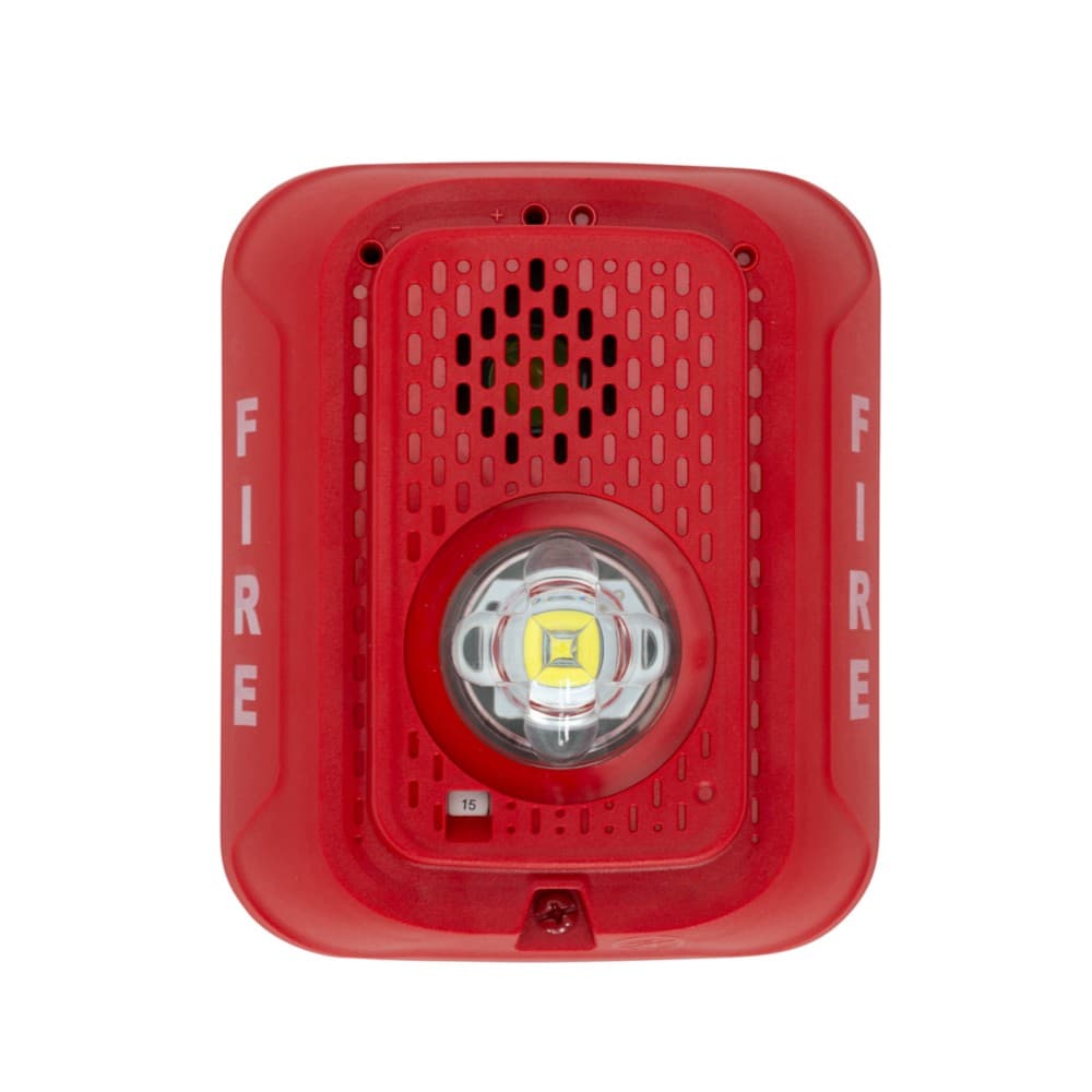 Notifier P2RLED — Wall LED Horn Strobe — Yong'in signalizatsiya tizimlari