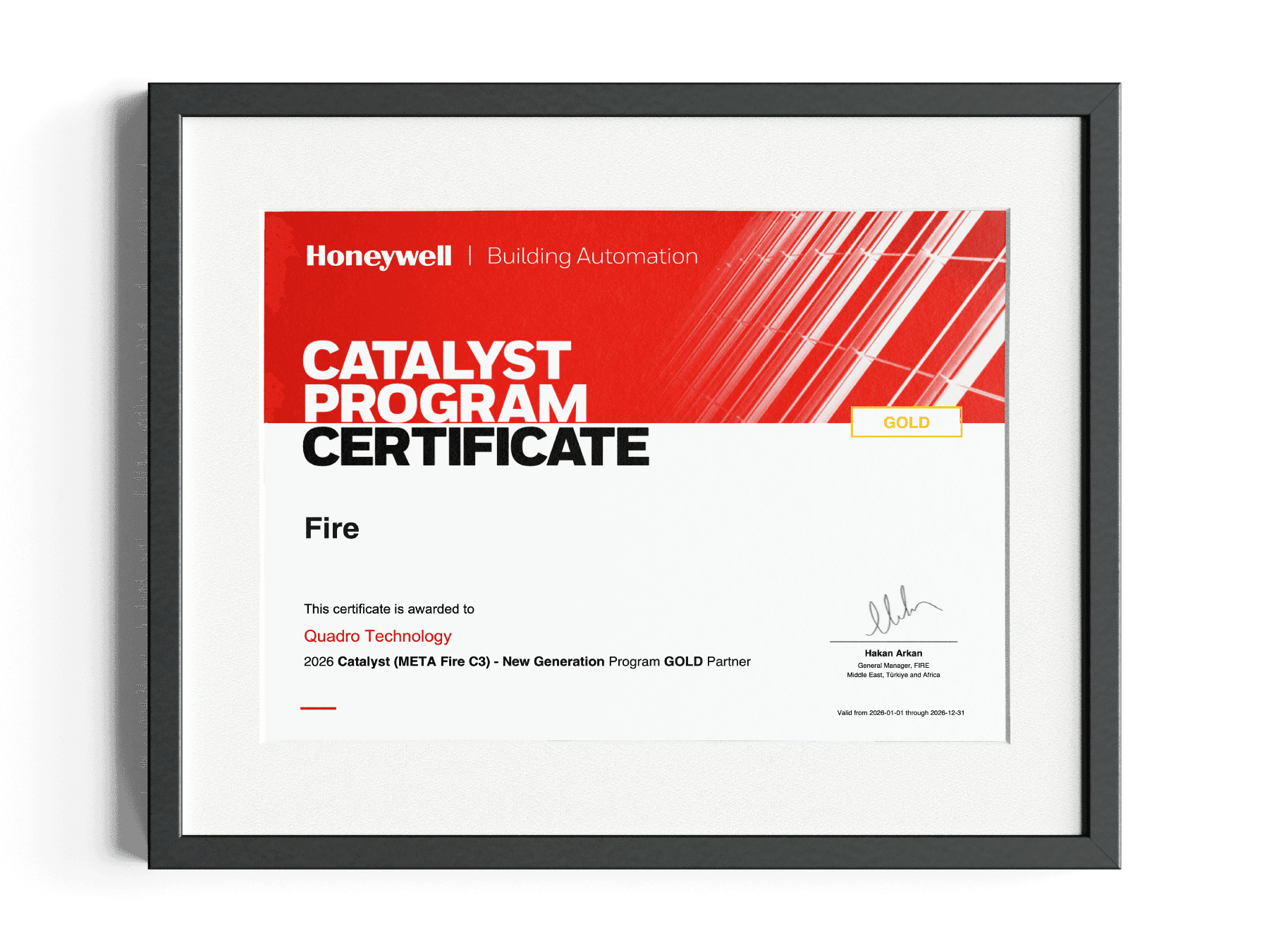 QuADRO Technology Certificate
